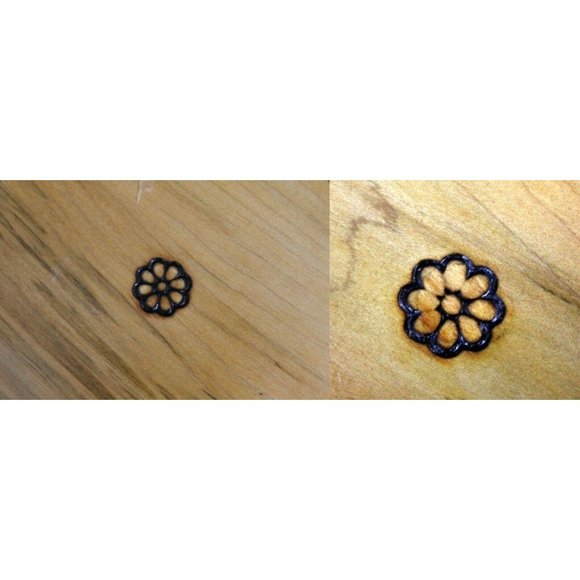 Vtg 1997 Wooden Carved Trinket Bowl Dish Candy Jim Marna Handcrafted Modern West - Picture 10 of 12